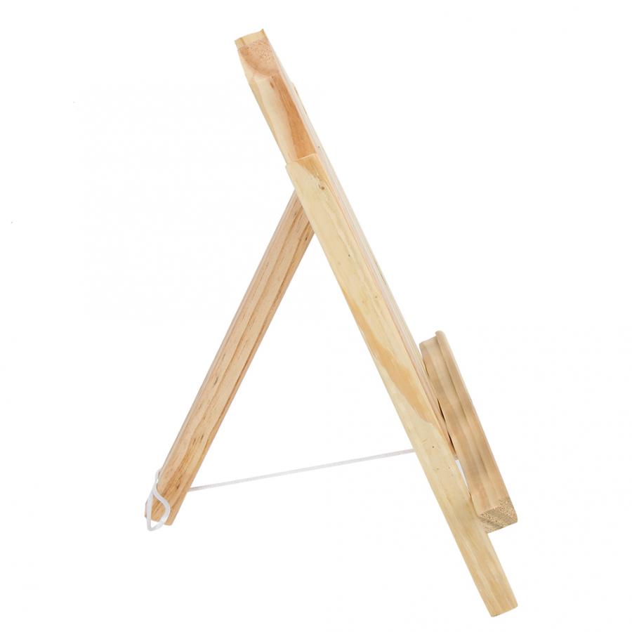 Beech Wood Easel Tablet Table Easel General Purpose Foldable Triangular Painting Drawing Holder stand for painting