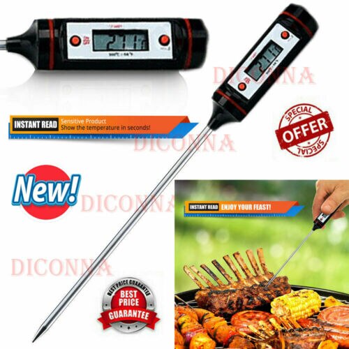 Cooking Meat Candy Jam Sugar Cooking Digital Thermometer Probe Food Kitchen BBQ