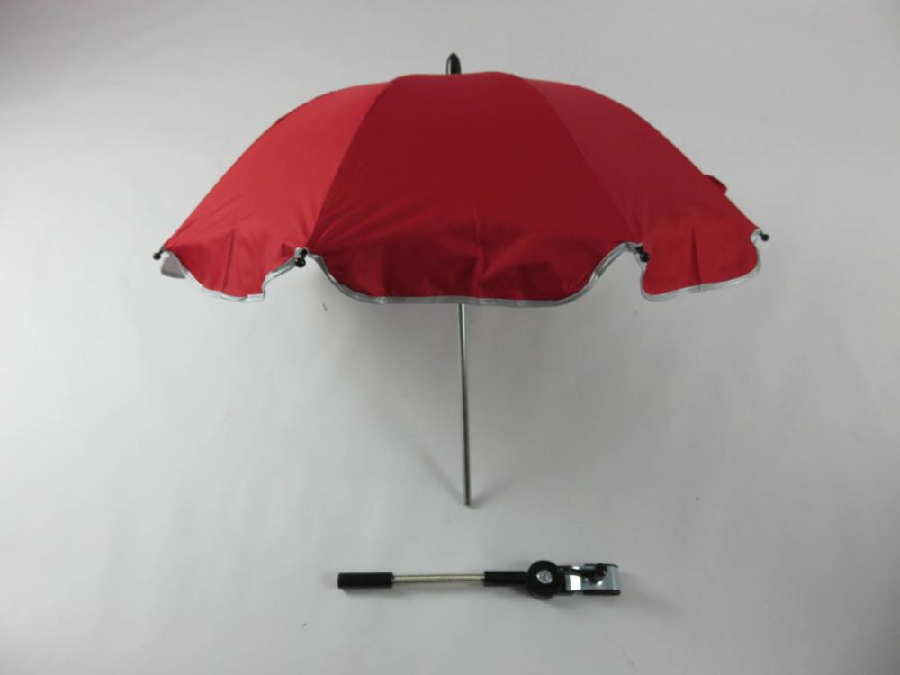 Universel bébé poussette accessoires couverture de pluie protection UV parapluie ajustement Yoyo babysing yoya et enfants vélo: Rouge