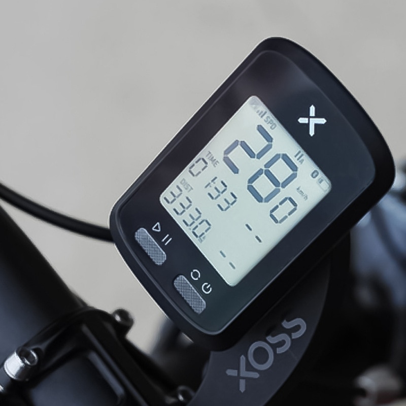 Akryl blå tenner tilkobling og multifunksjon sykkel stoppeklokke vanntett landeveissykkel mtb sykkel bluetooth sykkel datamaskin