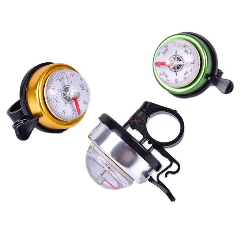 1pc cykel cykel sport styret kompass ring-down horn mtb road cykel cykel larm klocka tillbehör