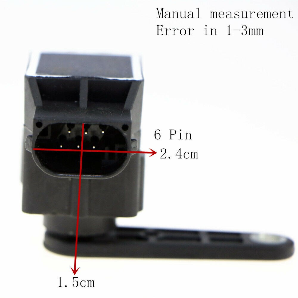 COSTLYSEED 4B0907503 Headlight Level Control Sensor Without Stand for Bora Passat Golf A3 A4 A6 TT Octavia Alhambra 4B0 907 503A