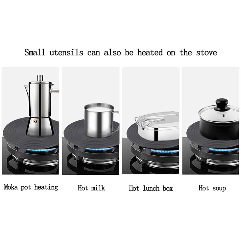 Gas Stove Heat Conduction Plate Household Pan Thaw Board Heat Collection Plate for Anti-Burning Kitchen Cookware Pot Protection