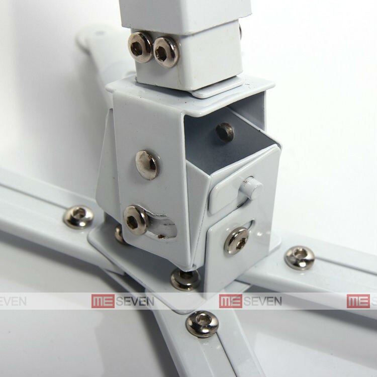 Portable Lightweight Universal Extendable Ceiling Mount Wall Holder Bracket Hanging for Device Use 4 Holes for Mounting