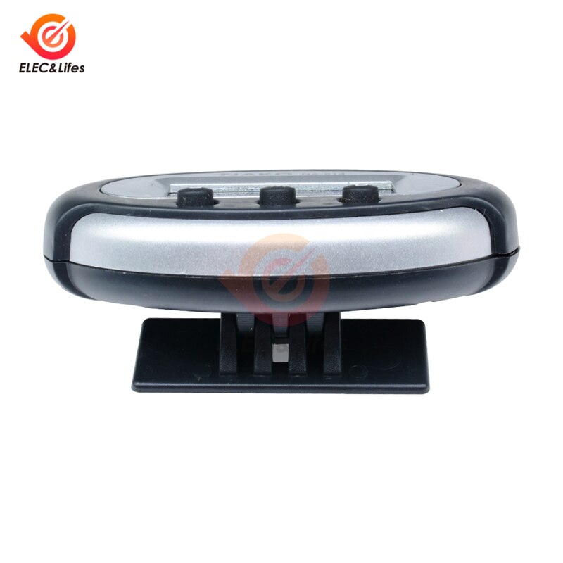 1 st minibil digital klocka elektronisk klocka automatisk elektronisk klocka datum lcd-skärm digital display