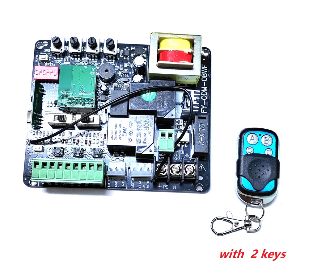 only 220V! or 110VTuya Smart WiFi Control Sliding Door Motor Control Board Card plate for sliding Gate Motor Door Opener: Orange