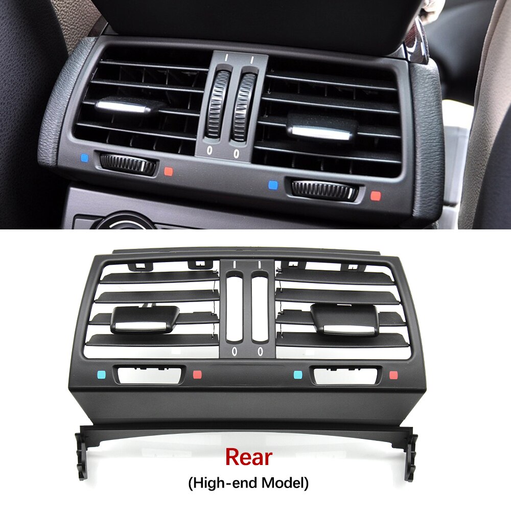 Rear AC Air Vent Grille Panel Cover Replacement For BMW X5 X6 E70 E71 E72 64226954953 64226958748 64226954954: Rear Model C