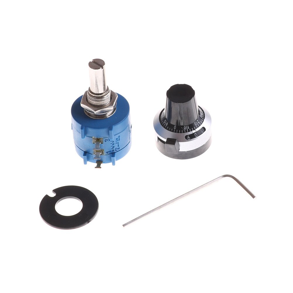 1 Uds 3590S-2-503L 50K resistencia ohmio potenciómetro de precisión enrollado de alambre giratorio