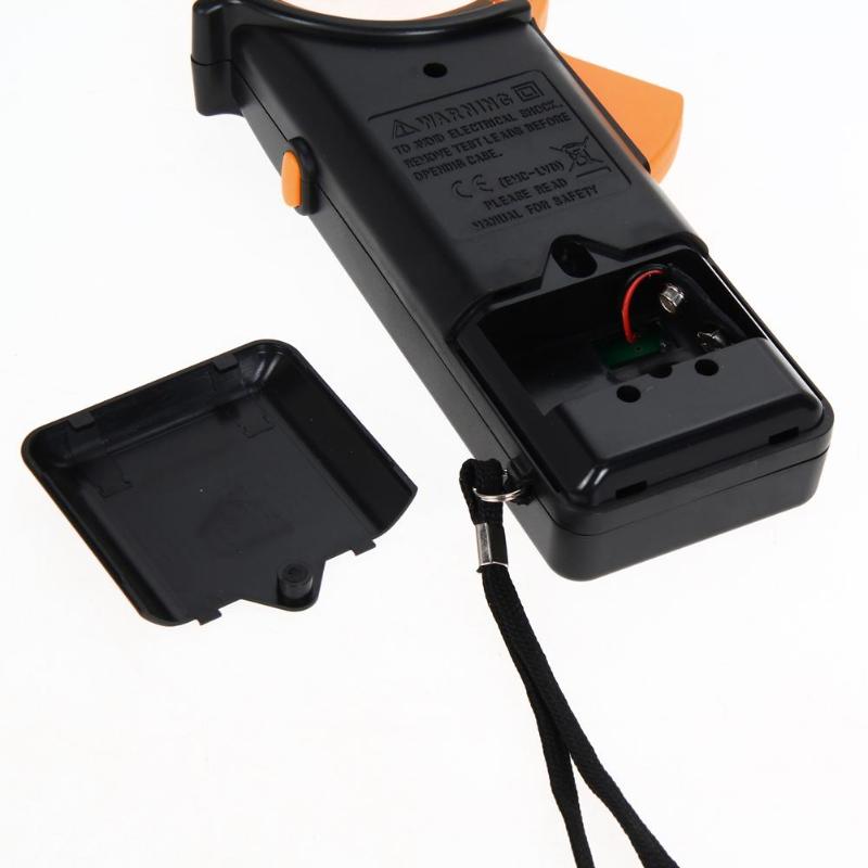 Digital Voltmeter Ammeter Yellow Clamp Multimeter DC Meter Voltage Tester