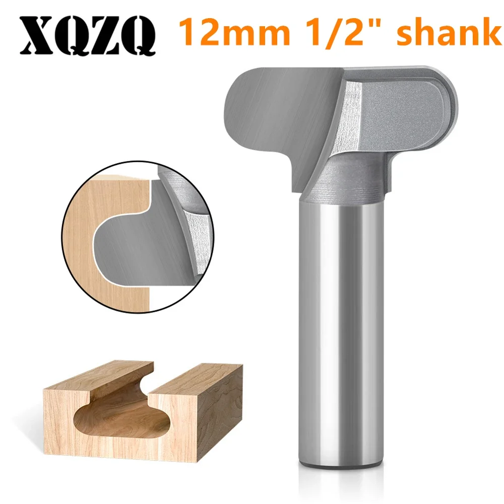 12mm 12.7mm schacht Carbide Cutter Houtbewerking Frezen voor Hout Bit Gezicht Mill End Mill Gereedschap