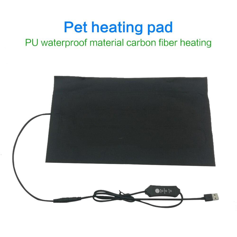 1Pcs Pet Verwarming Warm Pad Verstelbare Temperatuurregelaar Incubator Mat Gereedschap Terrarium Reptielen Warmte Mat Klimmen Huisdier: 35X20CM