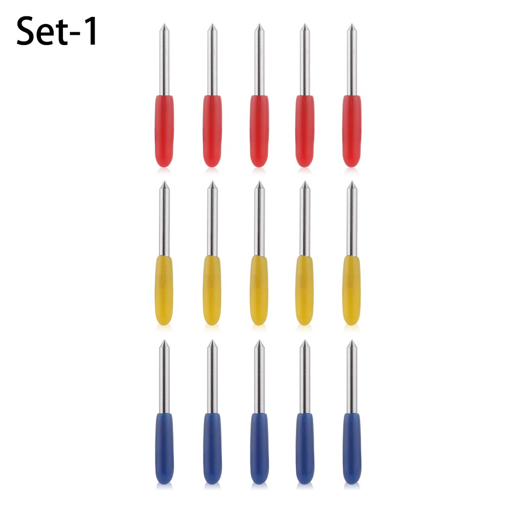 30/45/60 Degree Cutting Plotter Vinyl Cutter Blades Holder For Roland Vinyl Film Router Bit Offset Cricut Machine Accessories: Set-1