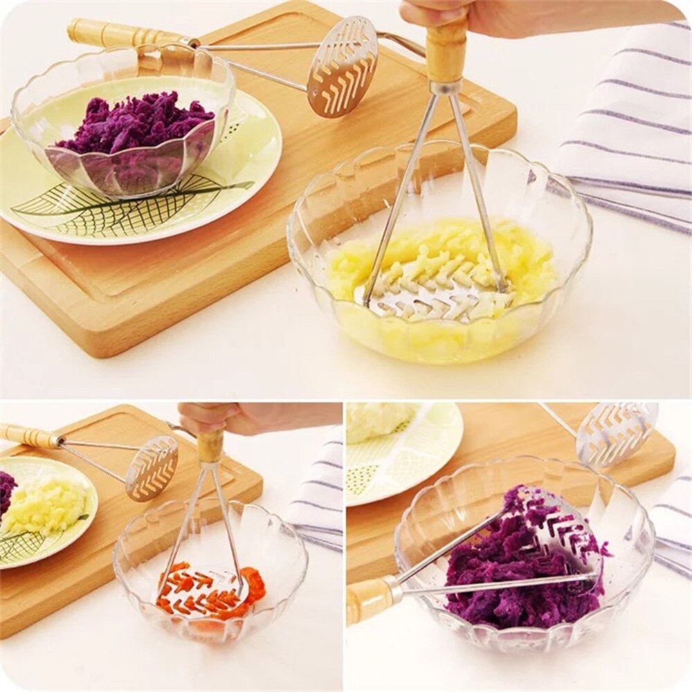 Potato Mashers Potato Triturator Mashed Potatoes Kitchen Tools Potato Fruit Pressure Mud Make For kitchen