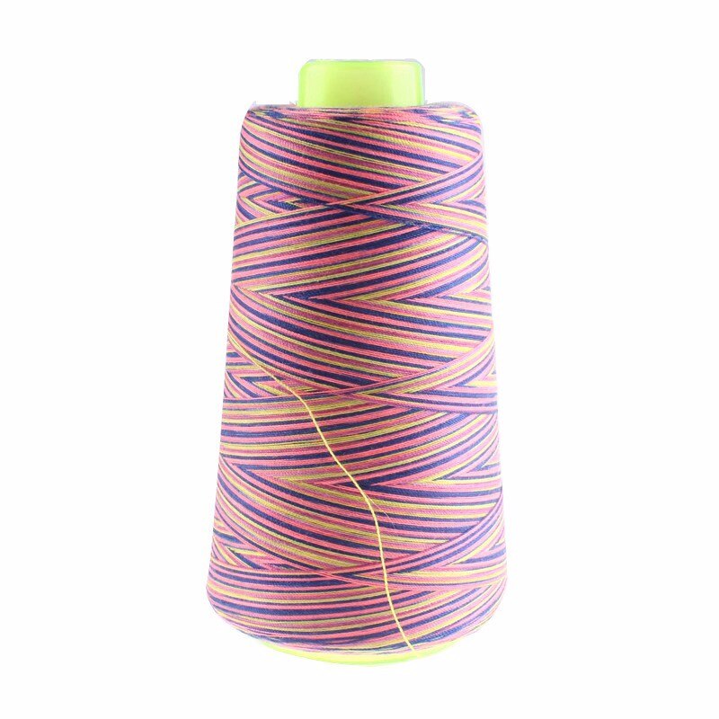 Prajna Rolle Regenbogen Nähen Themen Textil Garn Gewebt Stickerei Linie Nähen Zubehör Nähen Maschine Farbige Gewinde: as picture color 9