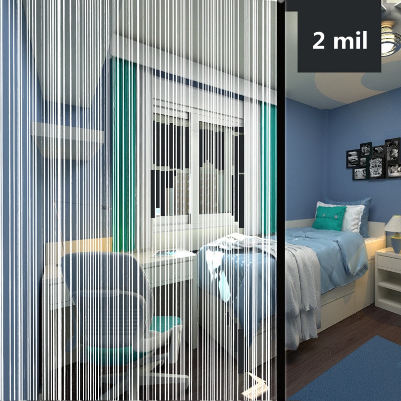 Sunice decoratieve raamfolie vinyl zelfklevende privacy glasfolie voor badkamer douchedeur warmtecontrole anti  uv 17.7in.by78.7in.