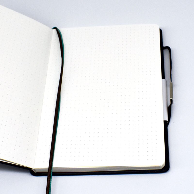 Dotted dotted-journal a5 Notebook Diary ivory white 100 GSM paper Planner Office school supplies sketchbook Stationery