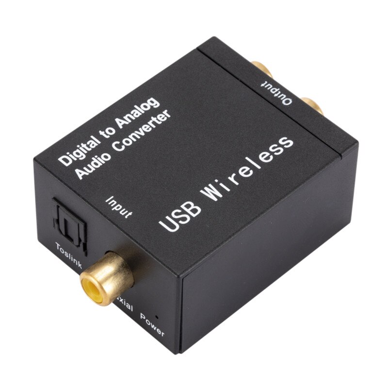 DAC Digital zu Analog Audio- Konverter Bluetooth 4,0 optisch Fiber Toslink koaxial Signal zu RCA R/L Audio- Decoder DAC Verstärker