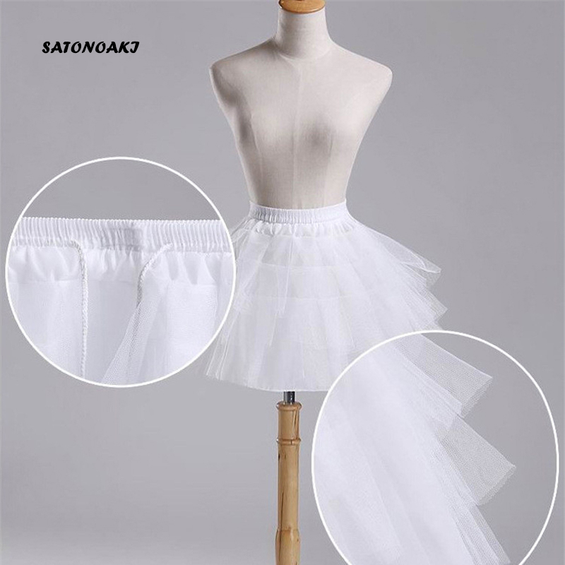 Top blanc noir Ballet Jupon Tulle à volants courte mariée Lolita jupe Sous-jupe Jupon Sous Robe accessoires non définis