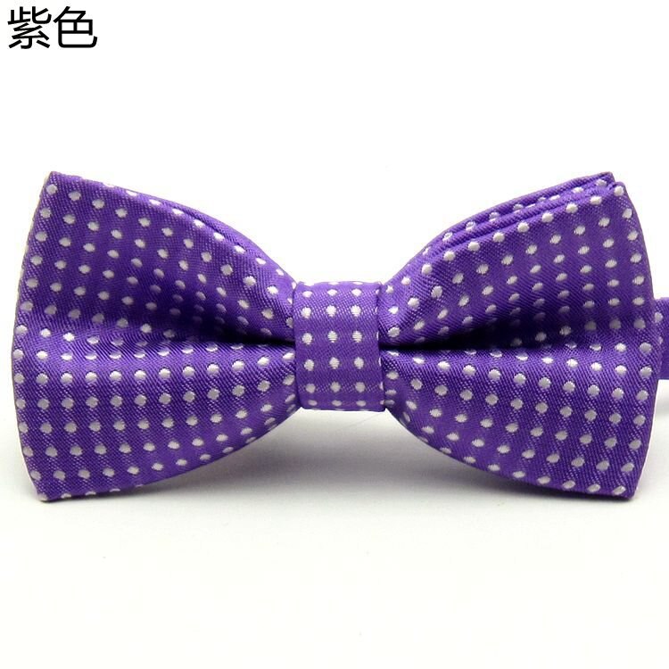 Children Formal Polyester Jacquard Bow Tie Kids Classic Dot Bowties Colorful Butterfly Wedding Party Bowtie Tuxedo Ties: 2