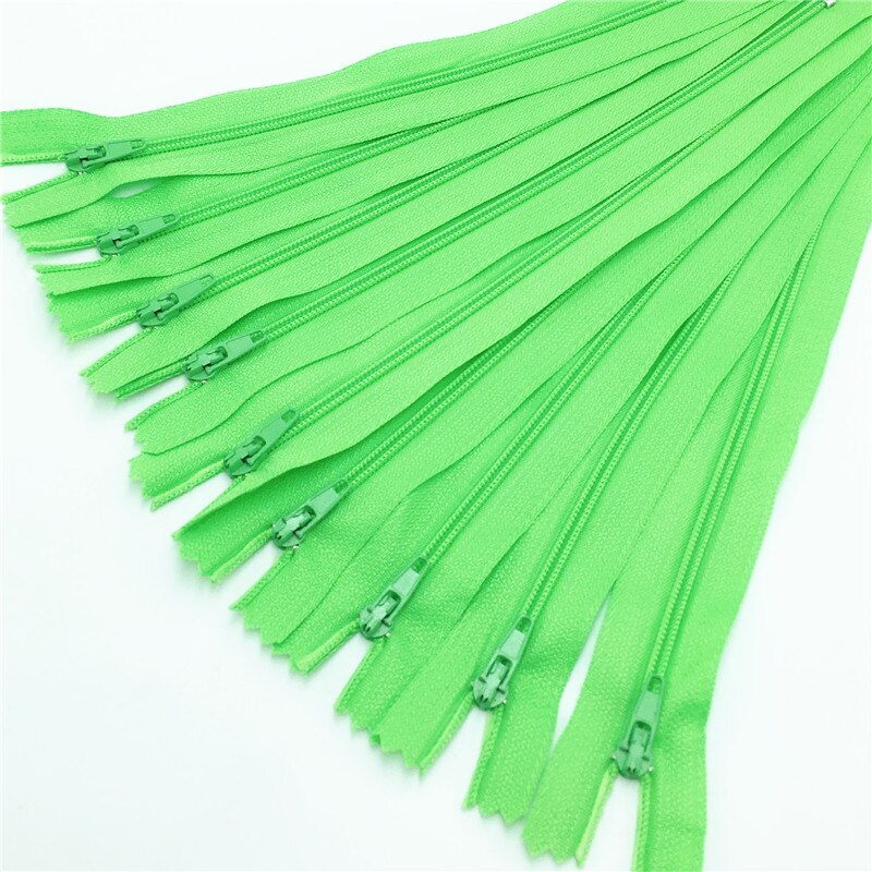 (14 inch ) 35 cm stuks 3#  10 nylon spoelritsen voor kleermakerswerk (kleur naar keuze)
