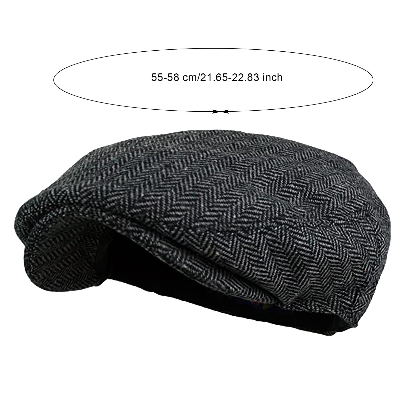 Boina vintage de Tweed peaky blinders para hombre y mujer, gorros transpirables, cómodos y cálidos, para invierno