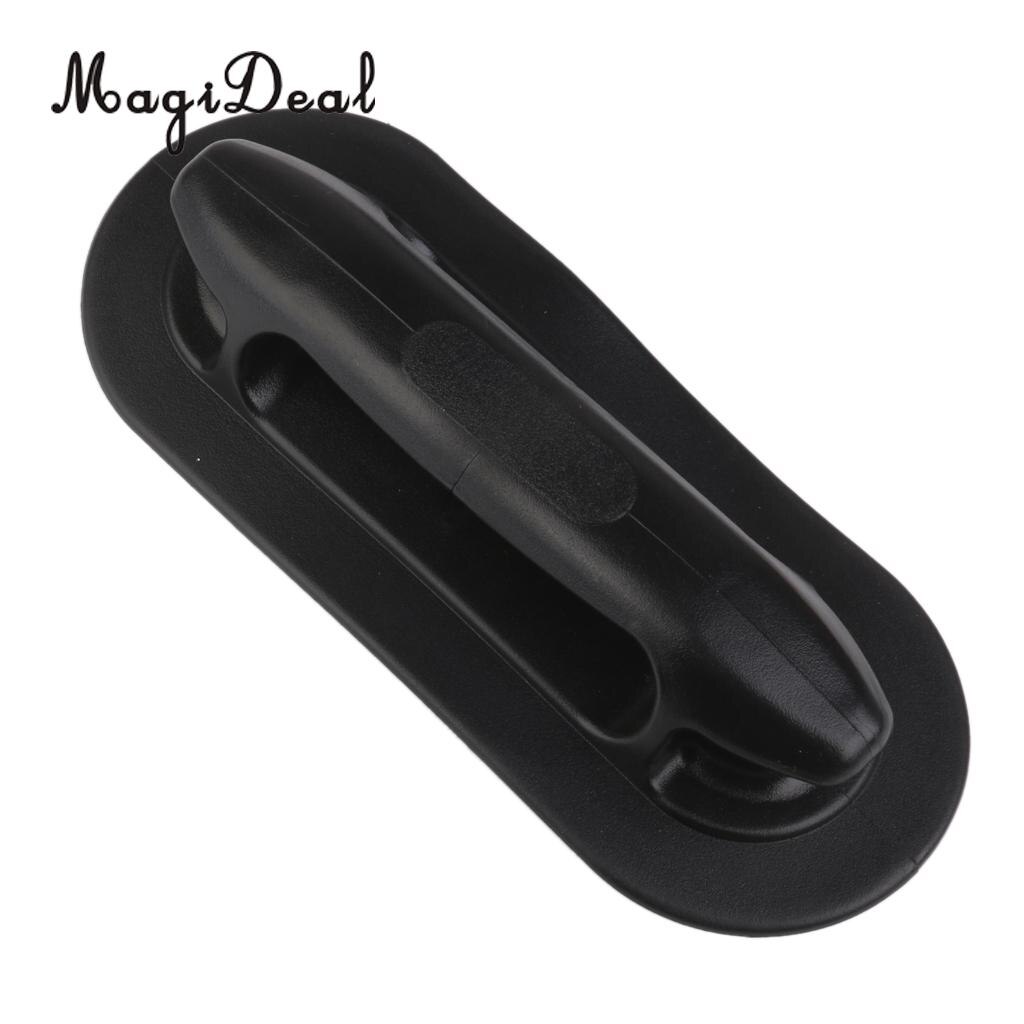 MagiDeal – poignée de levage/taquet en PVC noir, 1 pièce de 22.2cm, pièces de bateau gonflable en caoutchouc, pour les Sports de ski nautique
