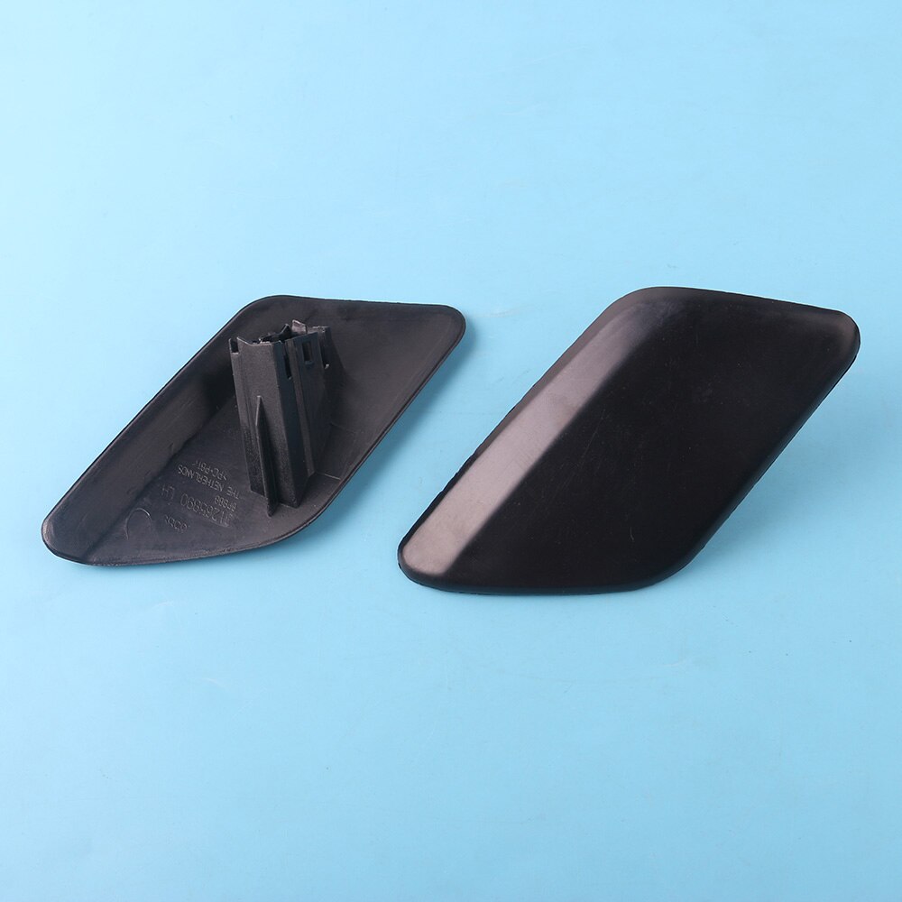 39802681 39802699 For Volvo S60 Left Right Pair Front Bumper Headlight Washer Nozzle Cover Unpainted