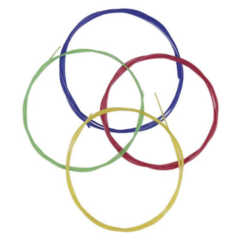 IRIN U104 Rainbow Colorful Nylon Ukulele Strings 4 Strings Guitar Ukulele Strings Silver White Parts and Accessories Set