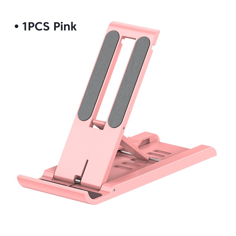 Kuulaa Telefoon Houder Stand Bureau Voor Mobiele Telefoon Xiaomi Iphone Poco Mobiele Telefoon Ondersteuning Telefoon Houder Voor Realme Redmi Stand: 1PCS Pink