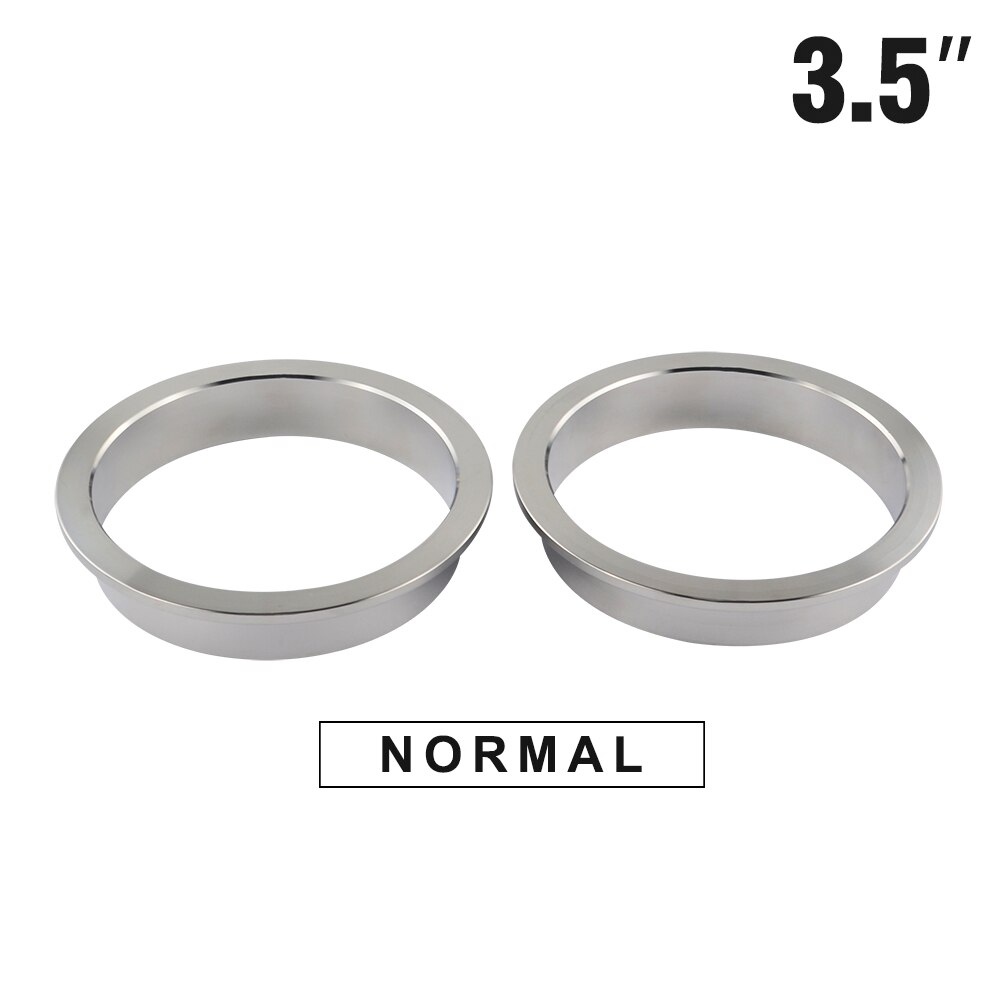 2.0 " 2.25 " 2.5 " 2.75 " 3.0 " 3.25 " 3.5 " 3.75 " 4 "rustfrit stål 304 v- bånds flange hunnhane eller normal til udstødning: 3.5 normale