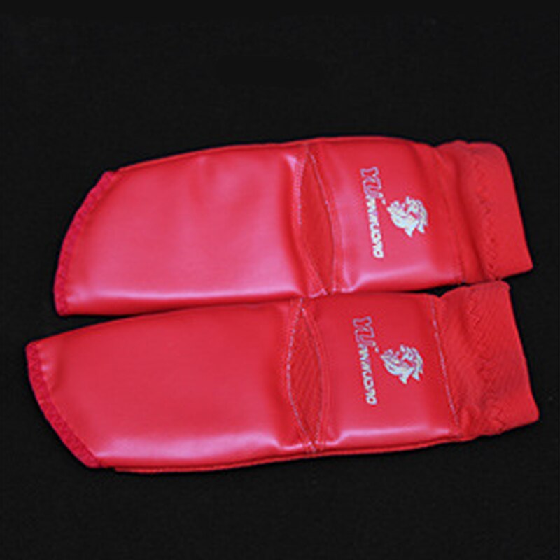 A pie de Taekwondo guardia Karate equipo tobillo soporte Pad calcetines boxeo Protector Sparring de formación de adultos chico traje