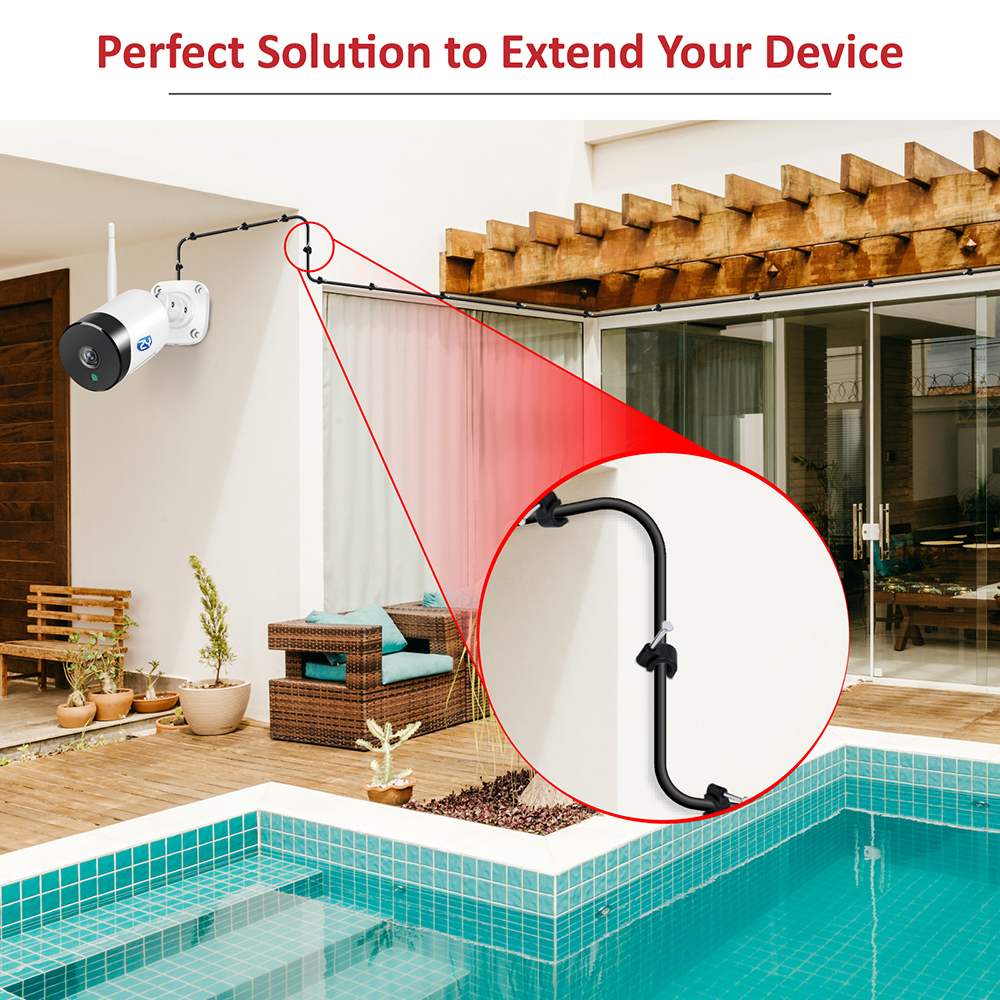 12V DC Extension Cable 5.5mm*2.1mm Male Female Power Cord Cable 1m 2m 3m 5m 10m Extend Wire for CCTV Camera DC Extend Power Cord