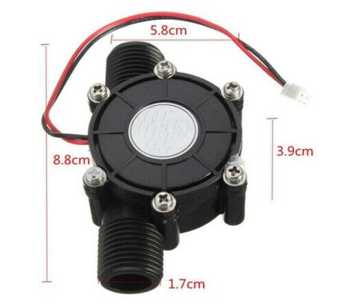 10W Micro Hydroelectric Generator Water Turbine DIY LED Power DC 5V 12V 80V