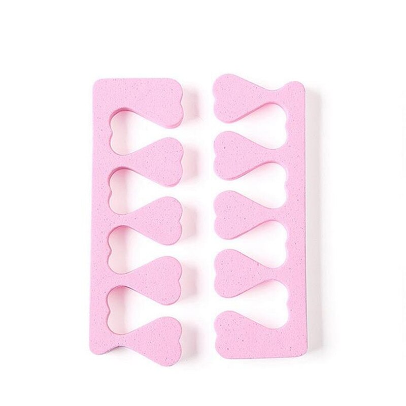 100/200/500pcs Soft Foam Pedicure Toe Separators Nail Art Finger Separators Toe Stretcher For Toe & Finger 20#