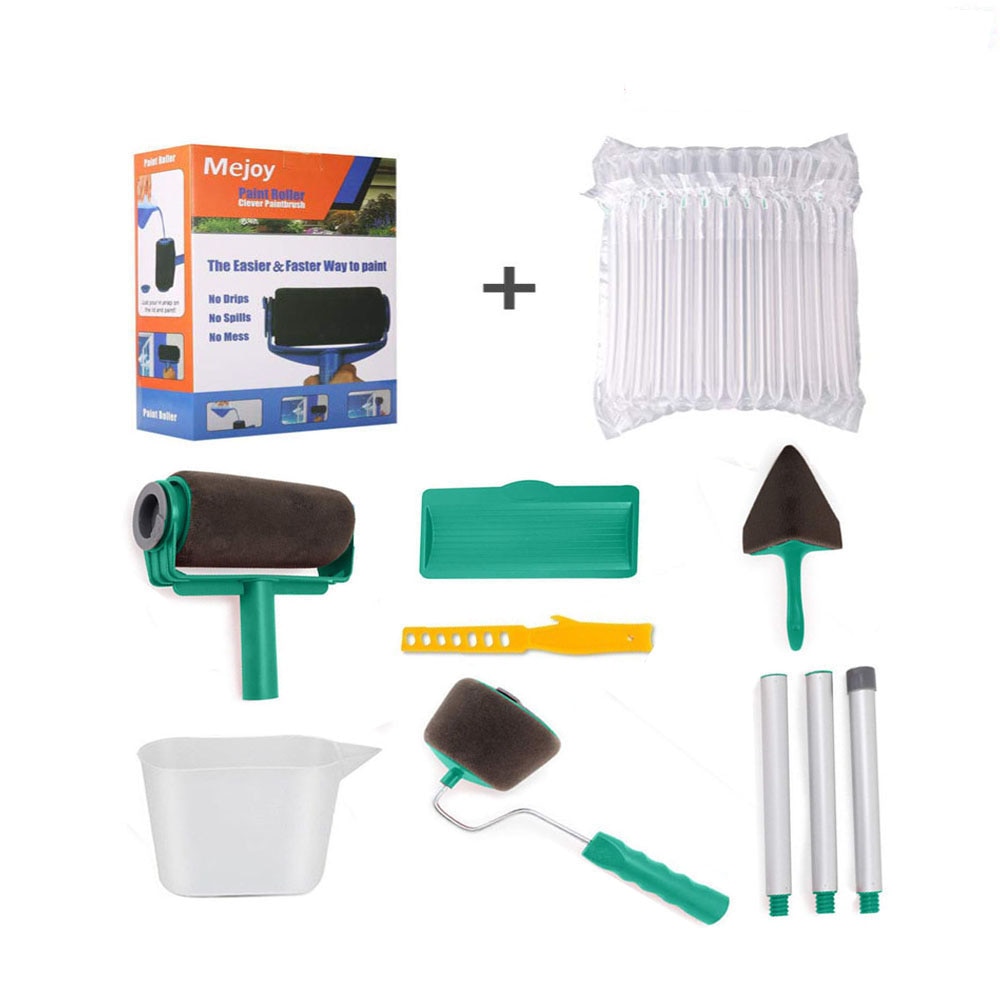 Wall Decorate Painting Roller Brush Set Paint Runner Pro Brush Kit Multifunctional House Paint Rollers Runner Pro Tools Set