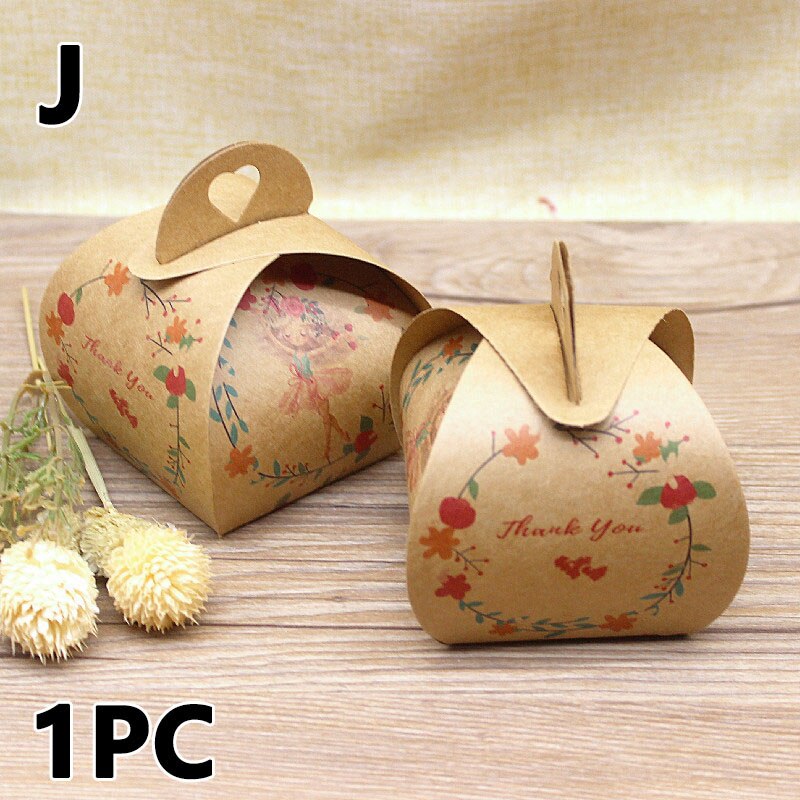 1Pc Box Mini Candy Box Paper Cute Cartoon Boxes Wedding Birthday Party Baby Shower Favors Biscute Cookies Packing Supplies: 10