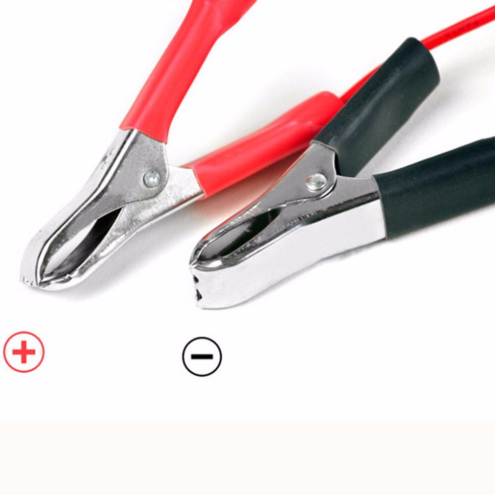 Car Battery Pump Alligator Clip Charger Cable Terminal Clip-on Cigarette Lighter Power Socket Adapter Adaptor 12V