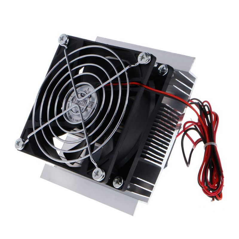 12V Thermoelectric Cooler Refrigeration Semiconductor Cooling Sy stem Kit Cooler Fan Finished Kit Computer Components