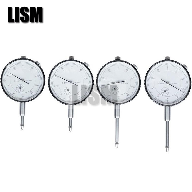 0-5mm 0-20mm 0-30mm 0.01mm Dial Indicator Gauge Meter Precise Indicator Gauge measure instrument Tool dial gauge micrometer