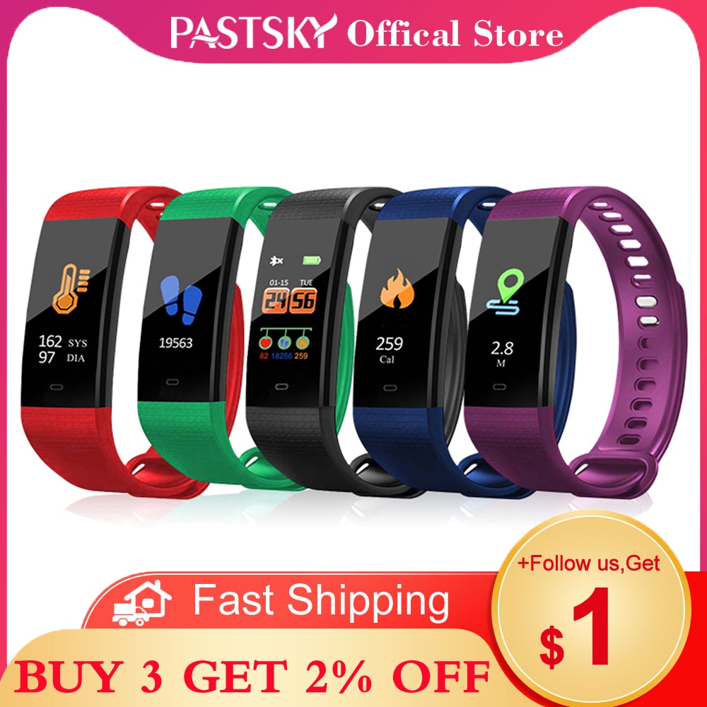 Smart Polsband Bloed Oximeter Zuurstof Monitor Hartslag Slaap Monitoring Band Armband Sport Fitness Tracker Horloges