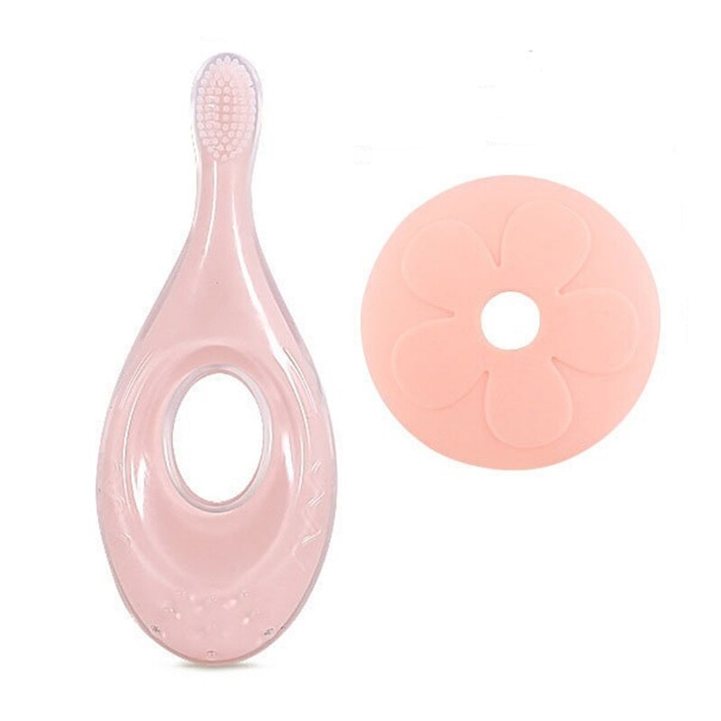 1Pc Kids Soft Silicone Training Tandenborstel Pasgeboren Baby Kinderen Dental Oral Care Tooth Brush Tool Kids Tandjes Bijtring Y1QF