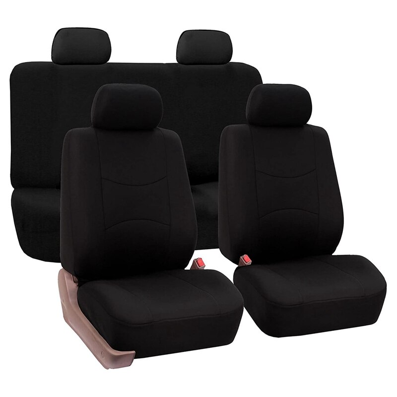 9Pcs Auto Seat Cover Set Voor Seat Cover Vier Seizoenen Universele Ademend Zachte Autostoel Cover Set