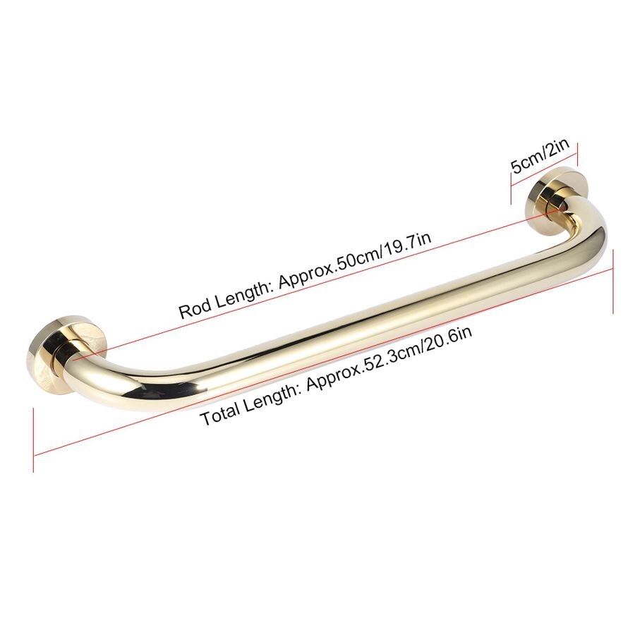 Wall-mounted handrail for handrail for wall-mounted shower with safety