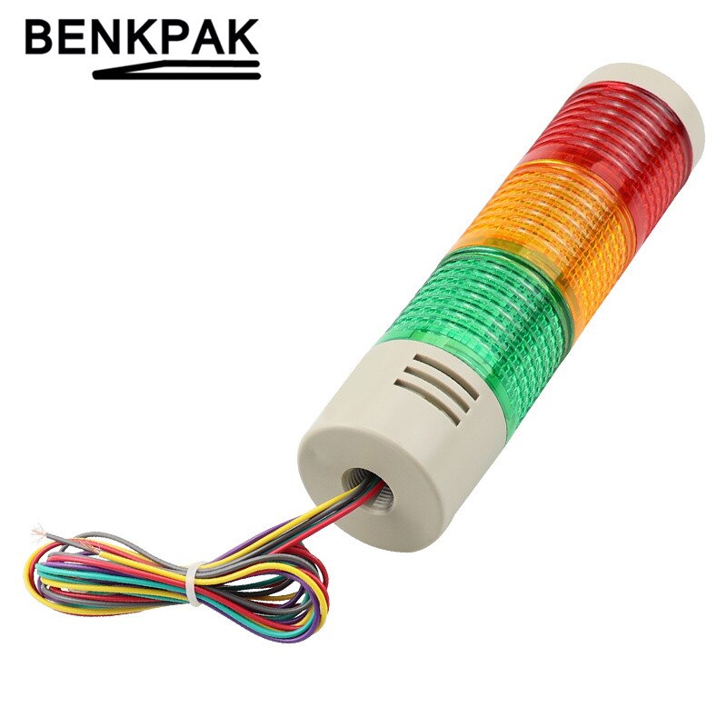 Industrial Multilayer Stack light Signal Tower Lamp Warning Light alarm caution lamp 3 layer Always light