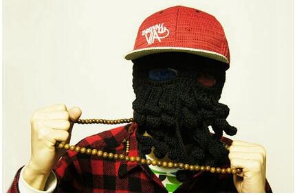 Grappige winter octopus muts baard brei muts voor kinderen 9 kleuren beschikbaar