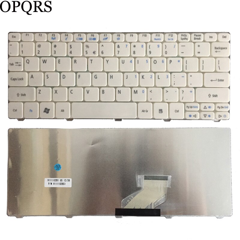 Us Laptop Toetsenbord Voor Gateway Mini LT21 LT2100 LT32 LT320 Packard Bell Dot Se SE2 S-E3 ZE6 ZH9 9Z.N3K82.R1D