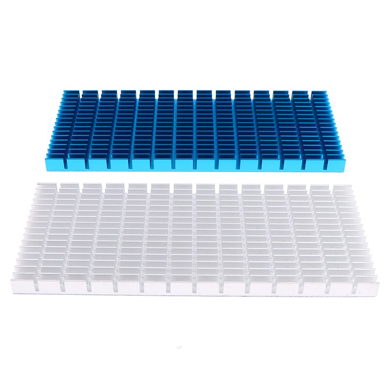 1Pc Heating Panel Heat Sink Aluminum Heatsink Plate Radiator CPU Power Amplifier Radiator 150*65*8MM
