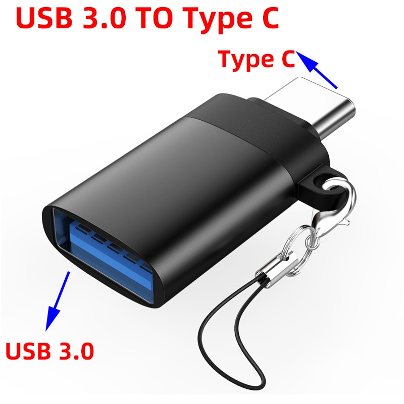Usb Type C Otg Adapter Usb C Naar Usb 3.0 Otg Type-C Converter Voor Macbook Samsung S10 S9 huawei Mate 20 P20 USB-C Connector