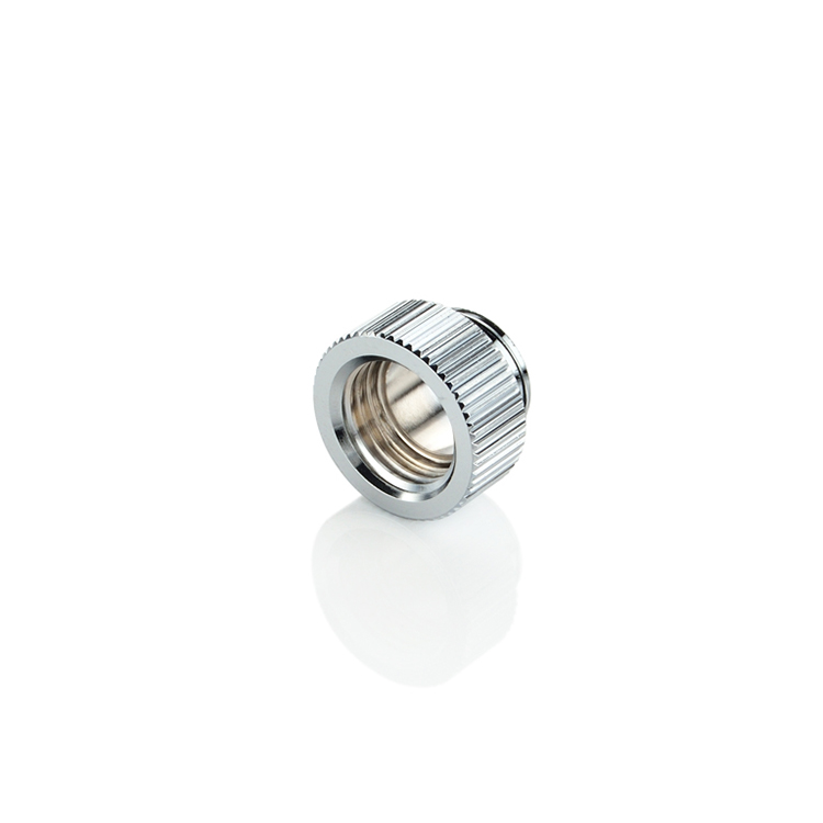 Bitspower touchaqua  g1/4 " 7.5mm hane till hona förlängningsbeslag, vattenkylningssats byggbeslag svart, silver, ta -f40: Silver-