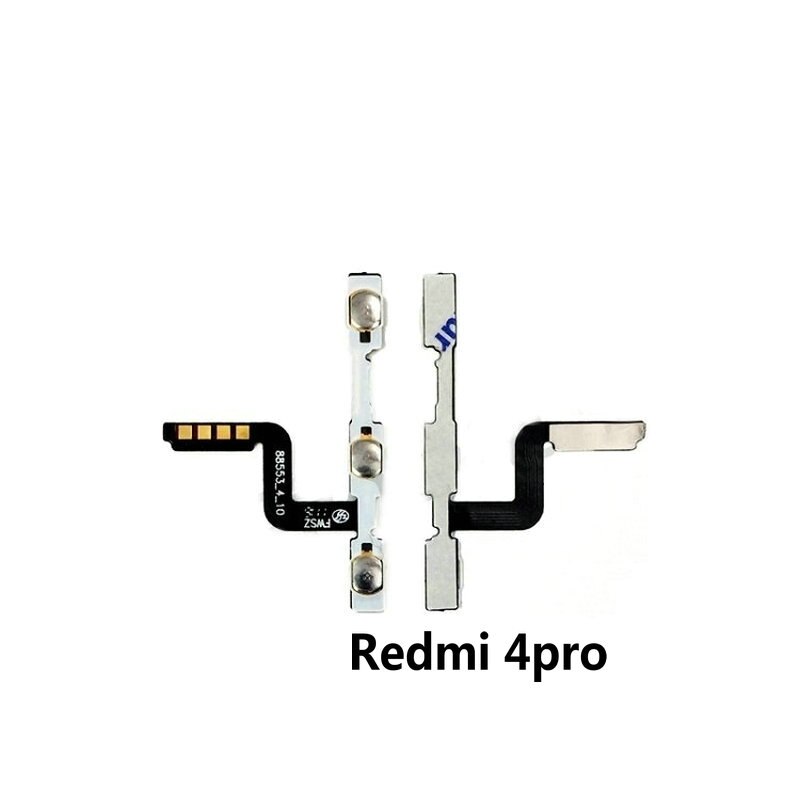 Volume Button Power Switch On Off Button Flex Cable For Xiaomi Redmi 3 3S 4A 5 Plus 6 6A 7 Note 2 5A 4 3 Pro Note 4X: Redmi 4 pro